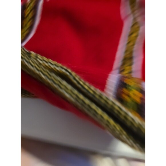 Classic Alpaca Shoulder Crossbody Purse Hand bag Logo White Alpaca Stripe Boho - Picture 5 of 7